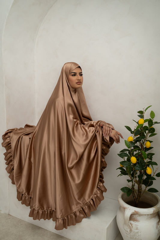 Bronze Ruffle Cloak